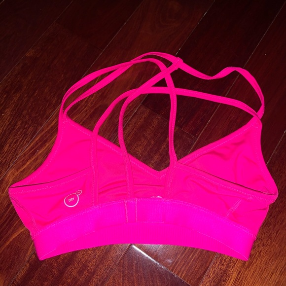 Puma Women's Pink Sports Bra - Picture 2 of 2